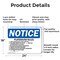 Signmission Playground Rules 1. Use Playground At Your, 24 in W x Rectangle, Aluminum OS-2PACK-NS-A-1824-L-17321 - alternate 2